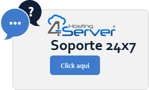 soporte hosting4server